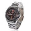 Curren Quartz Men's Stainless Steel Chronograph (Black/Red 4.5cm Dial) - CUR102