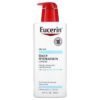 Eucerin Daily Hydration Lotion, Fragrance-Free - Long-Lasting Moisturizer for Dry, Sensitive Skin, 16.9 Fl Oz (500 ml)