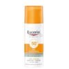 Eucerin Face Sunscreen Oil Control Gel-Cream Dry Touch, High UVA/UVB, SPF 50+, Light Texture Sun Protection, Suitable Under Make-Up, For Blemish-Prone Skin, 50ml